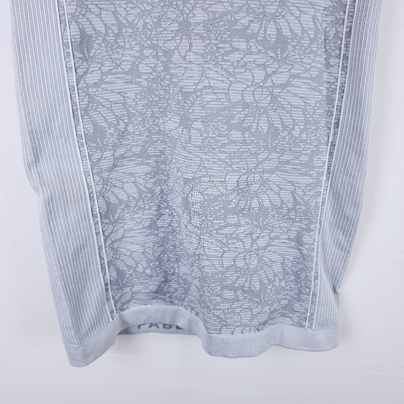 Fabletics Oula Floral Tank Size Small Razerback Gray - Picture 6 of 8